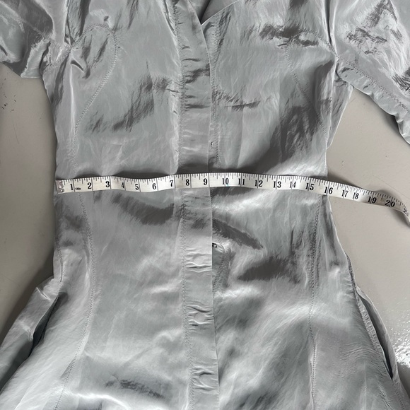 Vintage Donna Karan silk dress as seen on Vogue Meryl Streep! Custom dress large - Picture 9 of 9